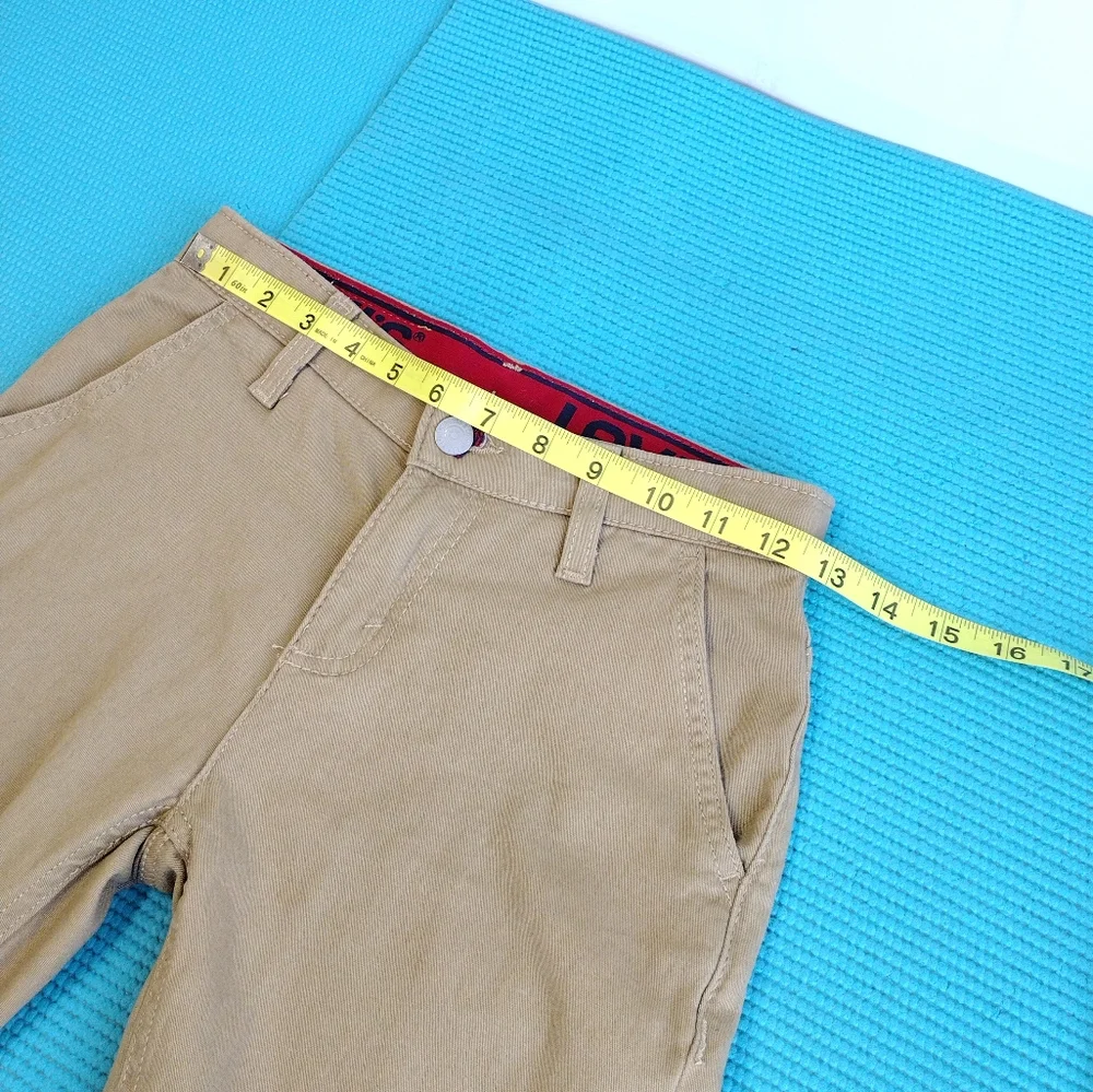 Levi's 502 Boys Classic Straight Pants Adjustable Waist 10 Reg